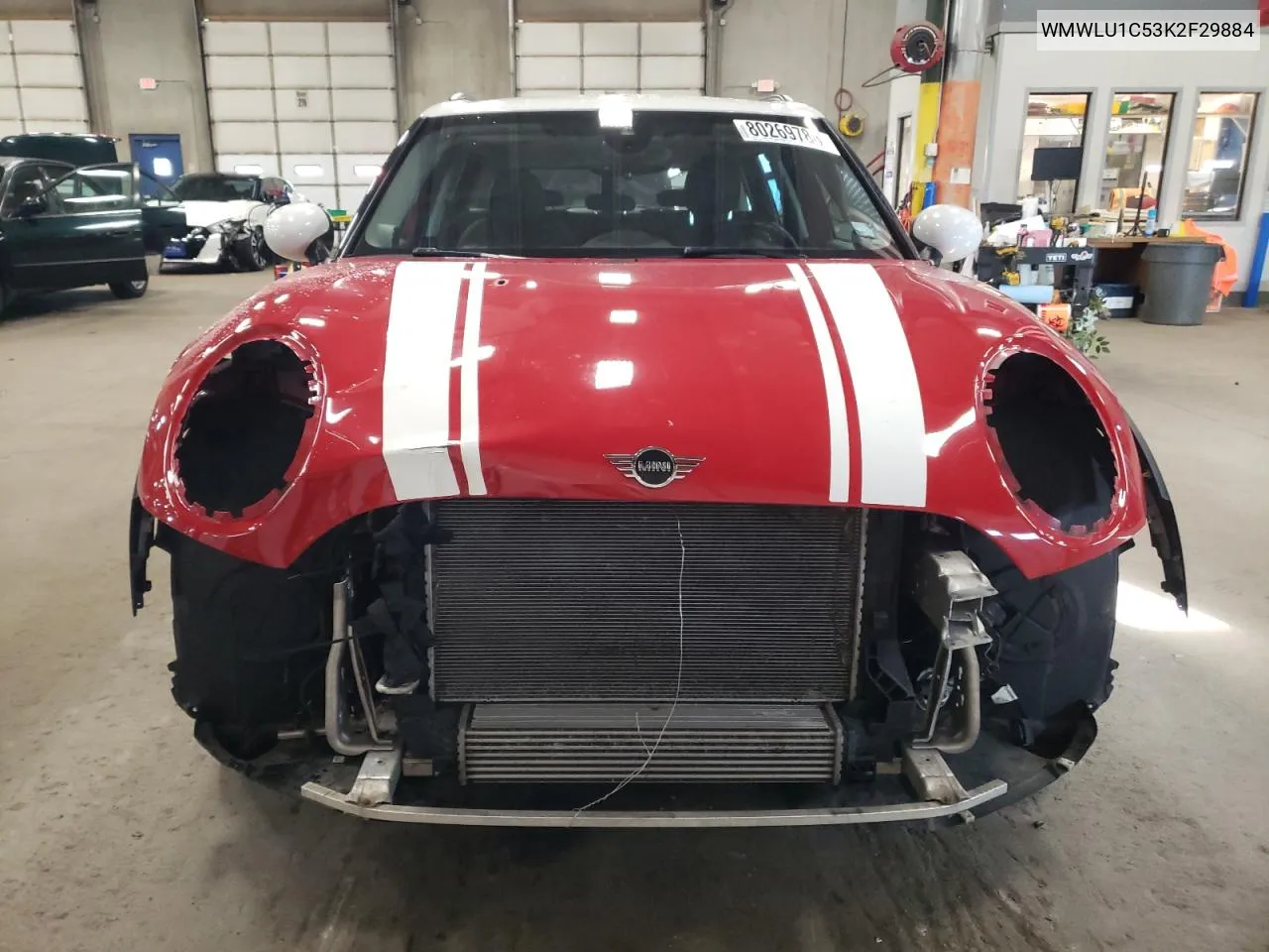 2019 Mini Cooper Clubman All4 VIN: WMWLU1C53K2F29884 Lot: 80269784