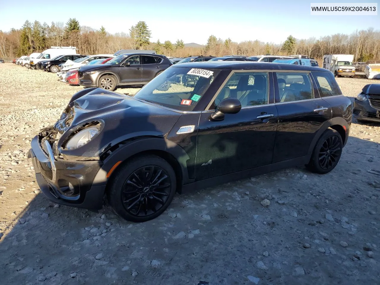 2019 Mini Cooper S Clubman All4 VIN: WMWLU5C59K2G04613 Lot: 80363154