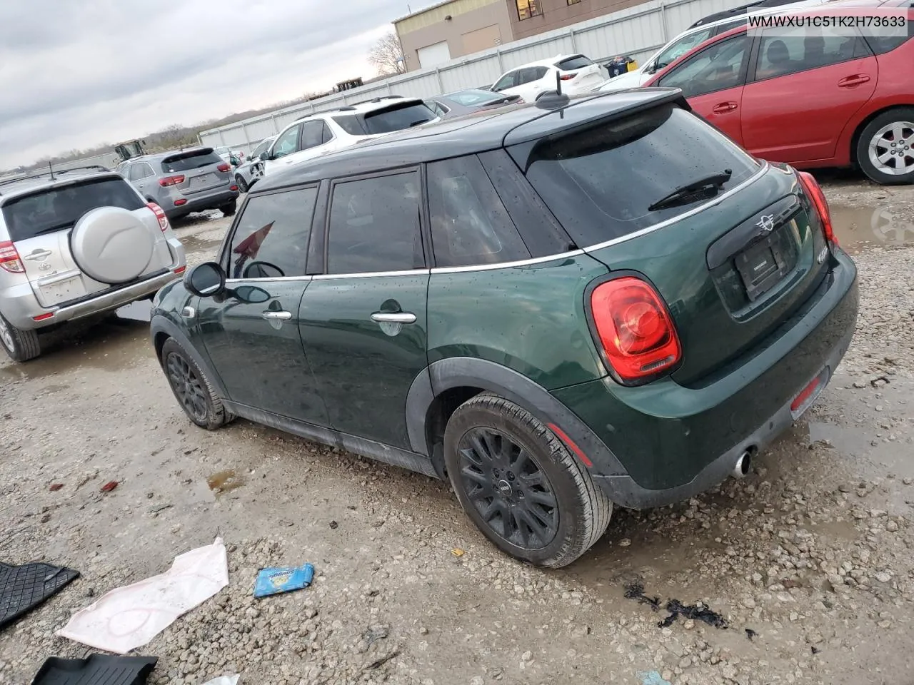 2019 Mini Cooper VIN: WMWXU1C51K2H73633 Lot: 80378114