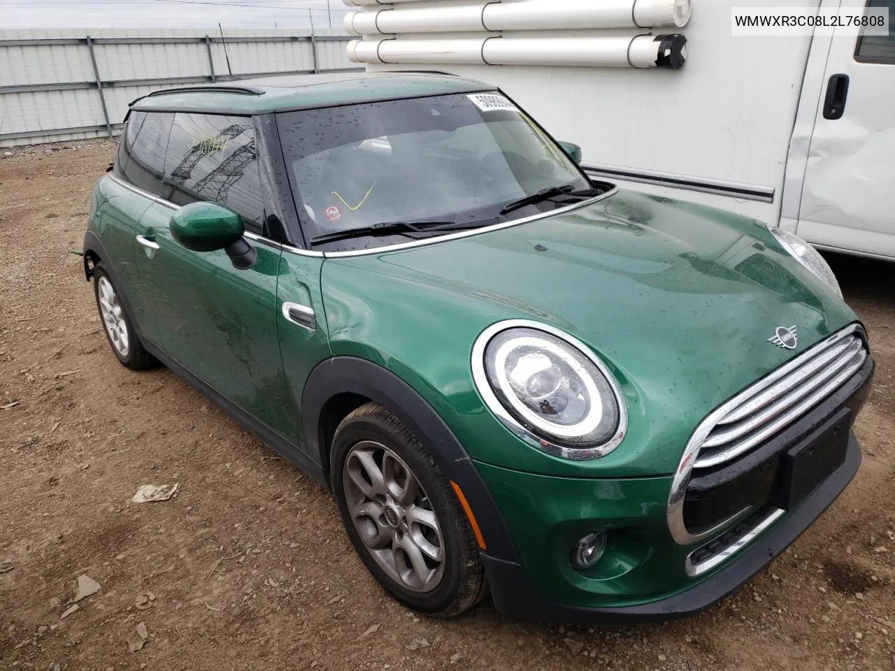 2020 Mini Cooper VIN: WMWXR3C08L2L76808 Lot: 50989944