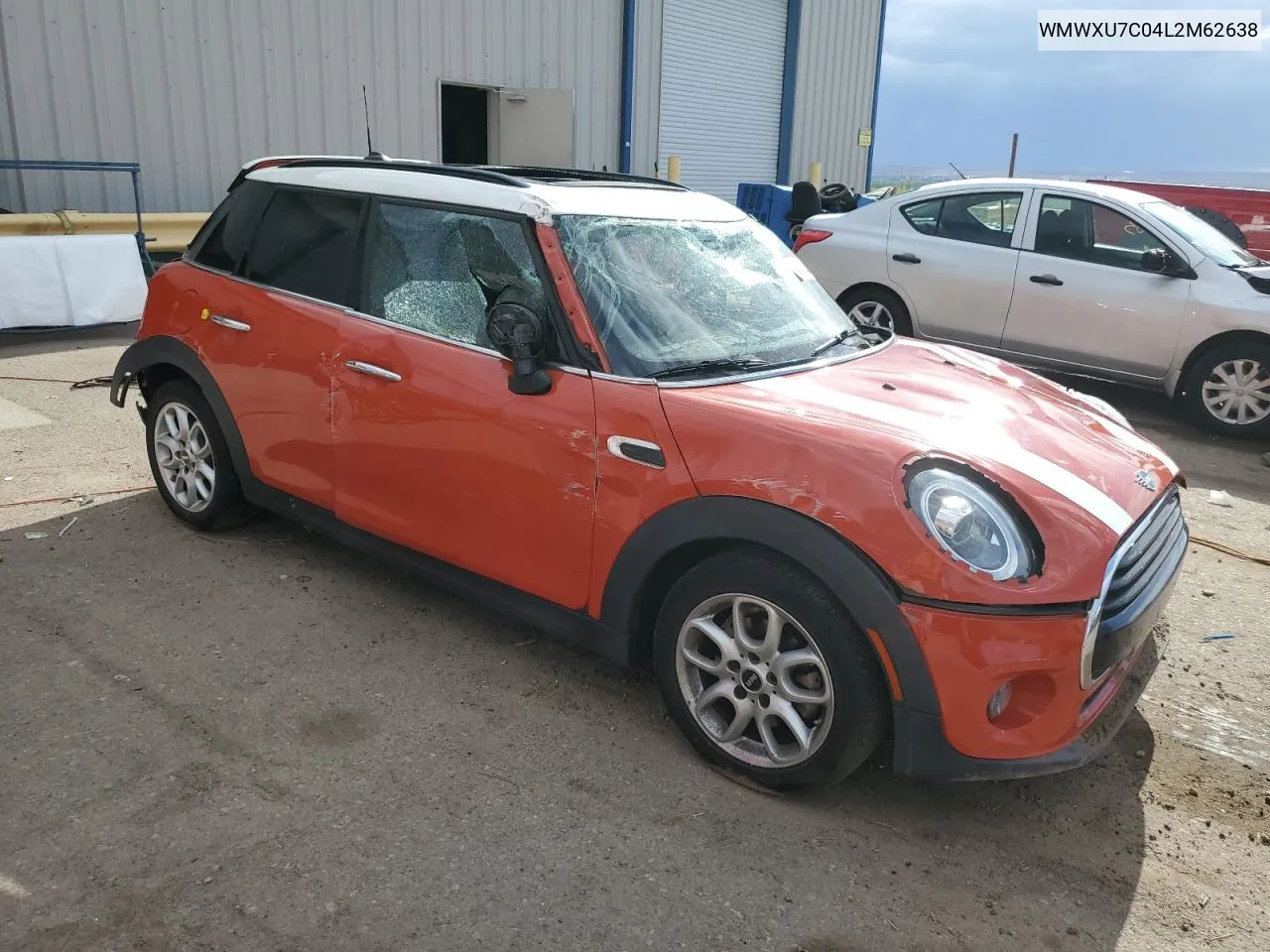 2020 Mini Cooper VIN: WMWXU7C04L2M62638 Lot: 54083544