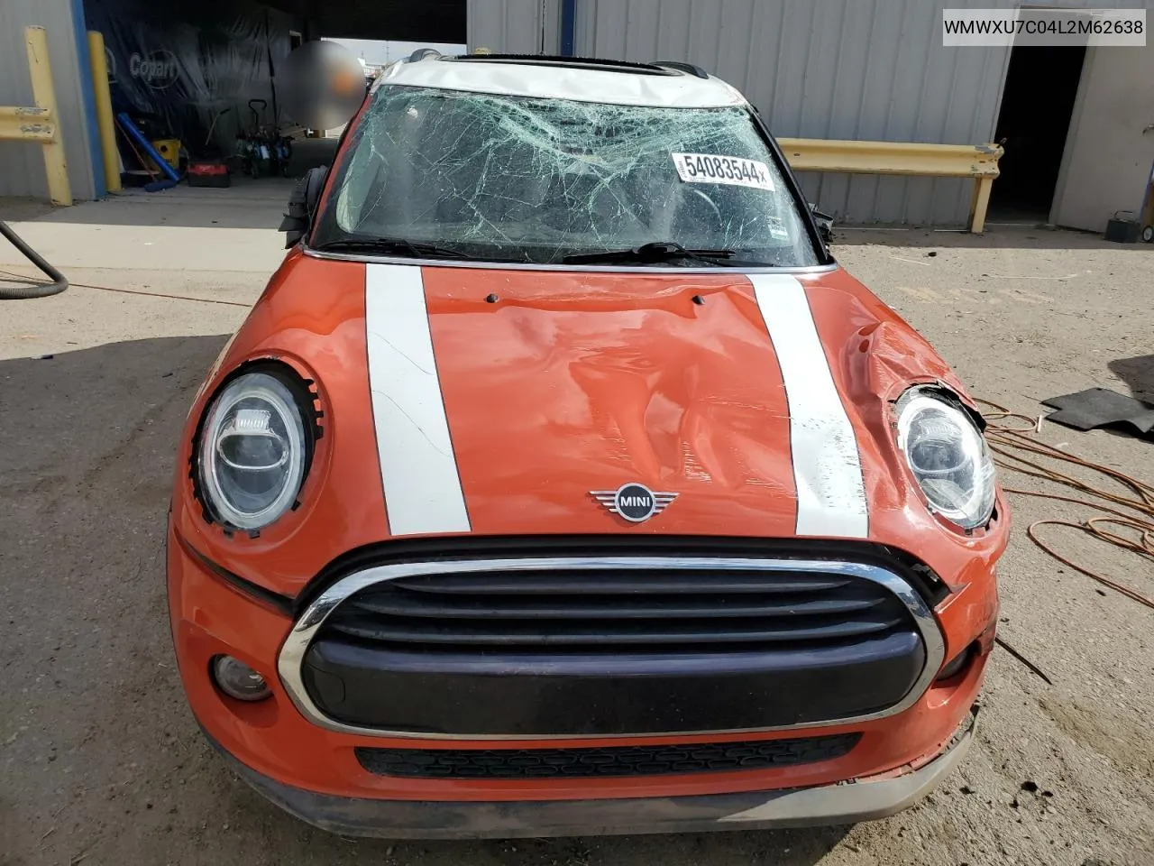 2020 Mini Cooper VIN: WMWXU7C04L2M62638 Lot: 54083544