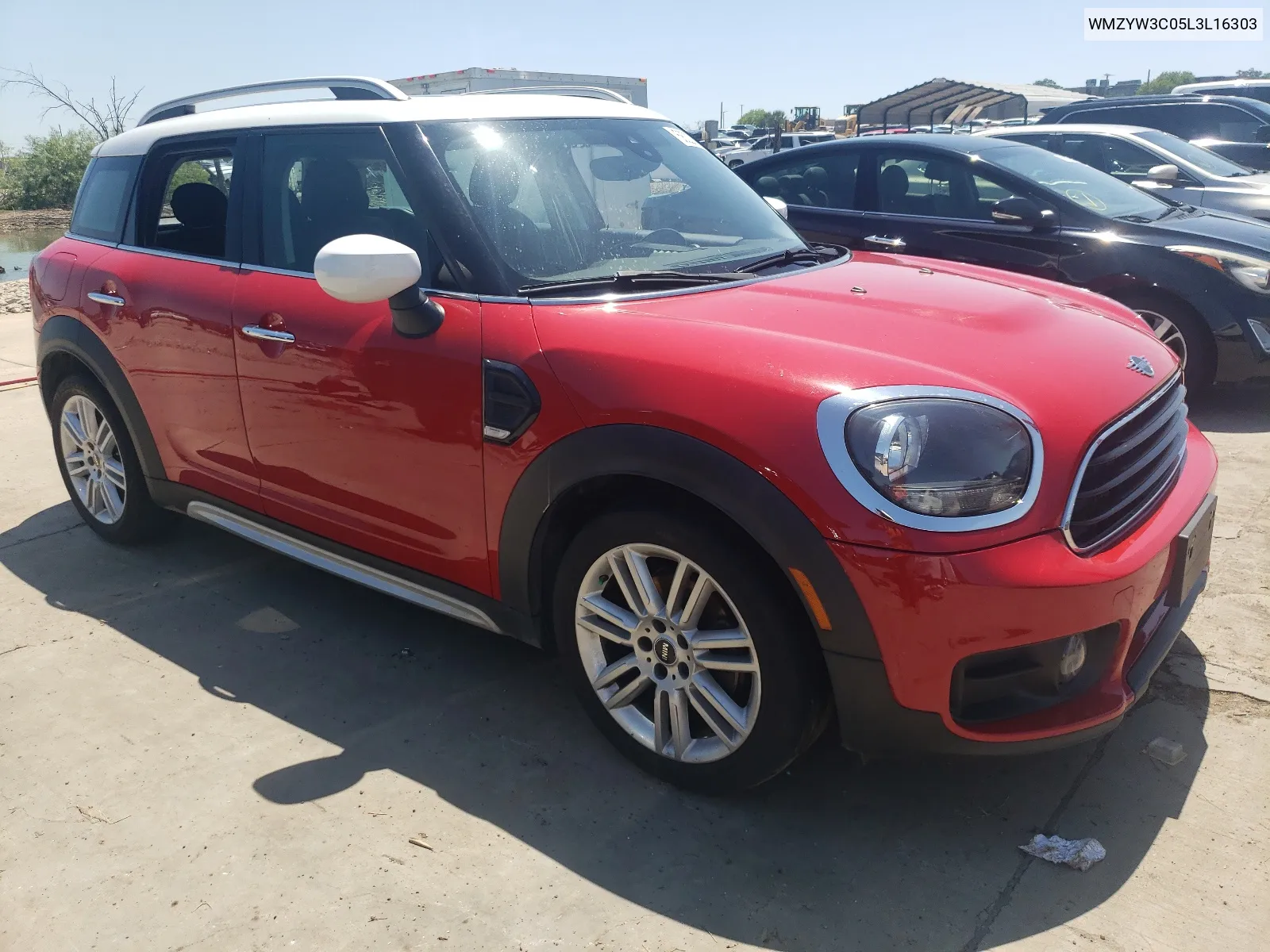 2020 Mini Cooper Countryman VIN: WMZYW3C05L3L16303 Lot: 58220794