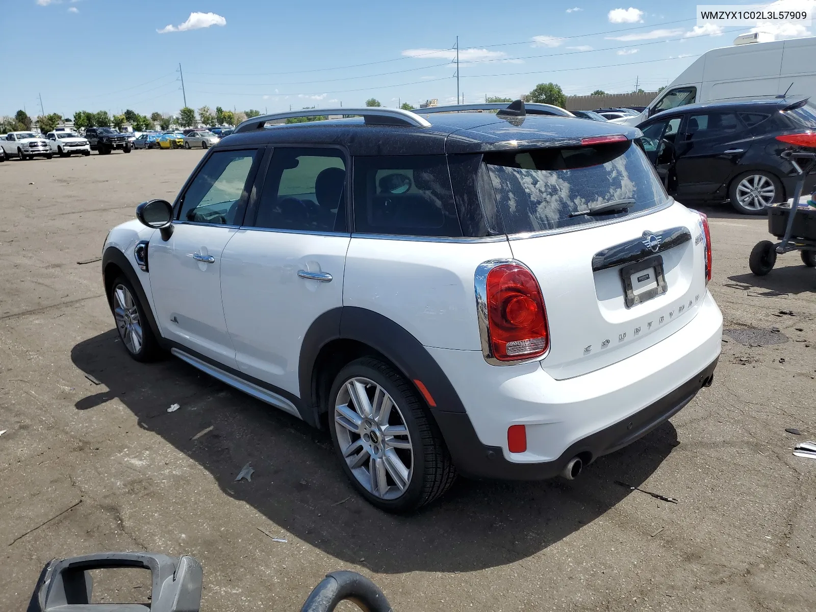 2020 Mini Cooper S Countryman All4 VIN: WMZYX1C02L3L57909 Lot: 61505664