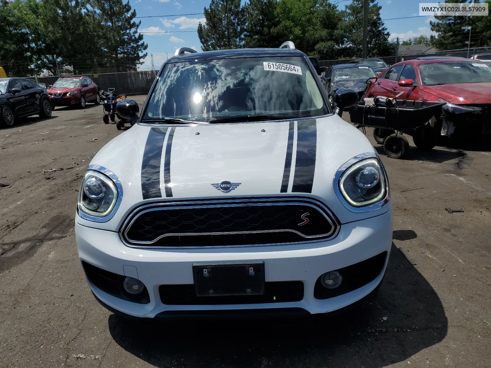 2020 Mini Cooper S Countryman All4 VIN: WMZYX1C02L3L57909 Lot: 61505664