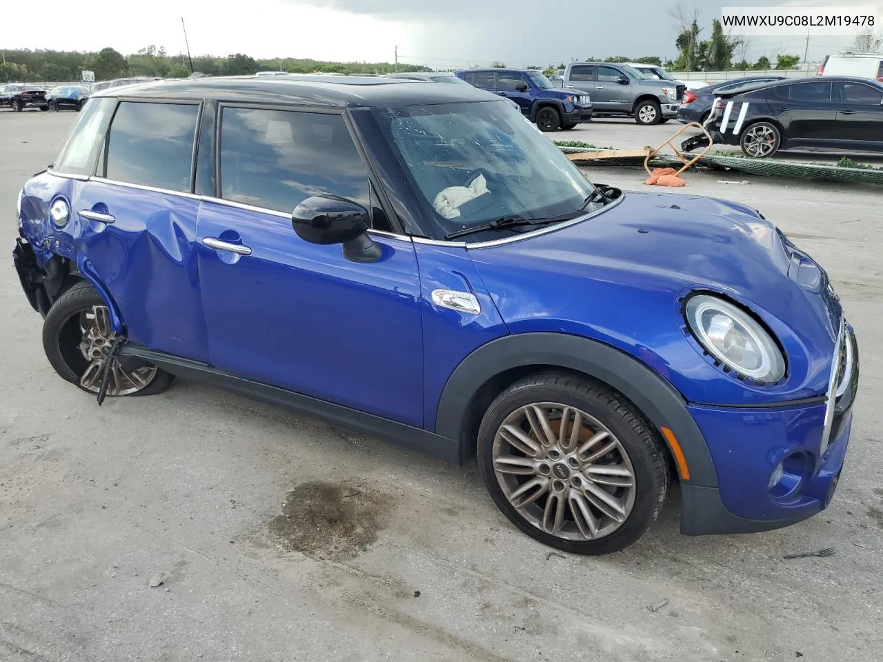 2020 Mini Cooper S VIN: WMWXU9C08L2M19478 Lot: 62072364