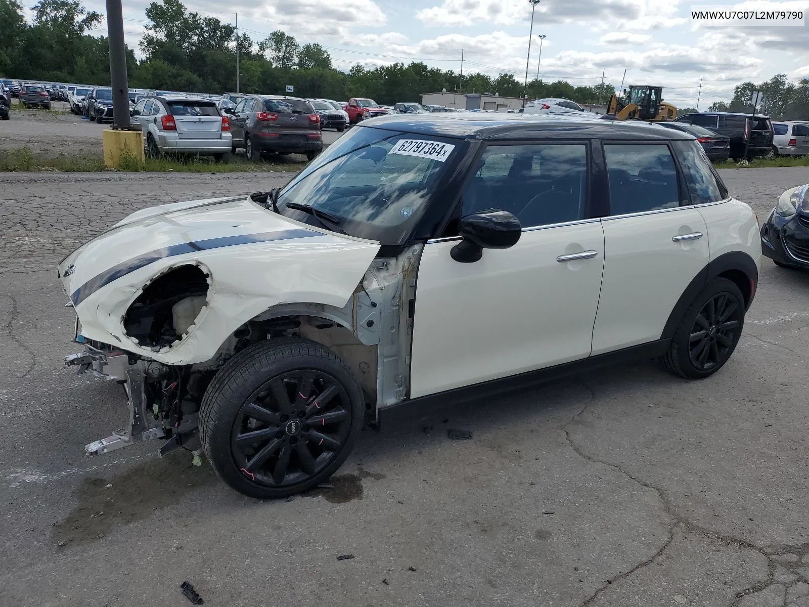 2020 Mini Cooper VIN: WMWXU7C07L2M79790 Lot: 62797364