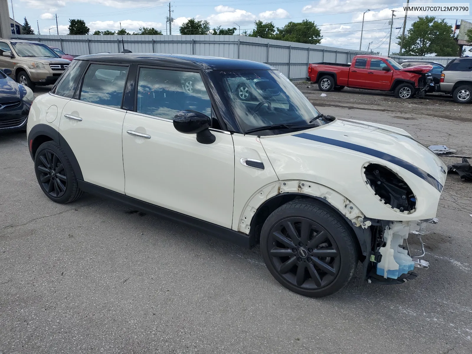 2020 Mini Cooper VIN: WMWXU7C07L2M79790 Lot: 62797364