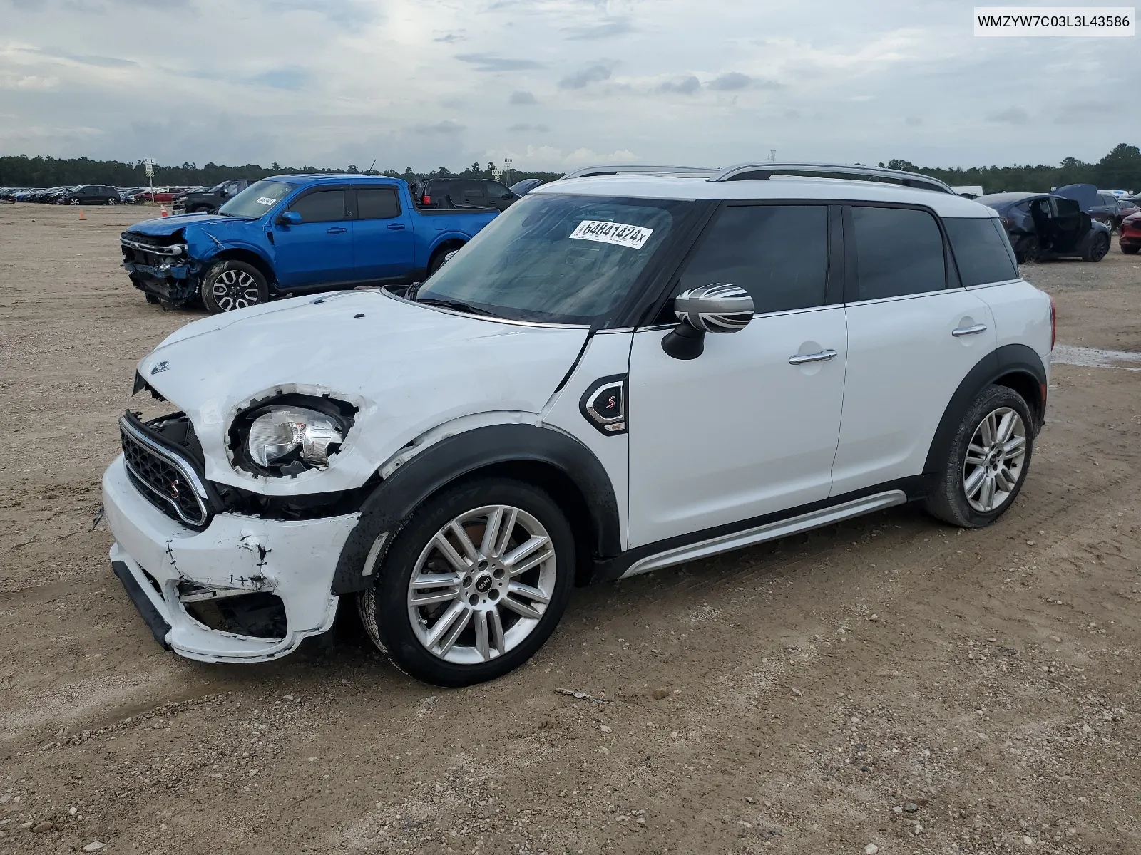 WMZYW7C03L3L43586 2020 Mini Cooper S Countryman