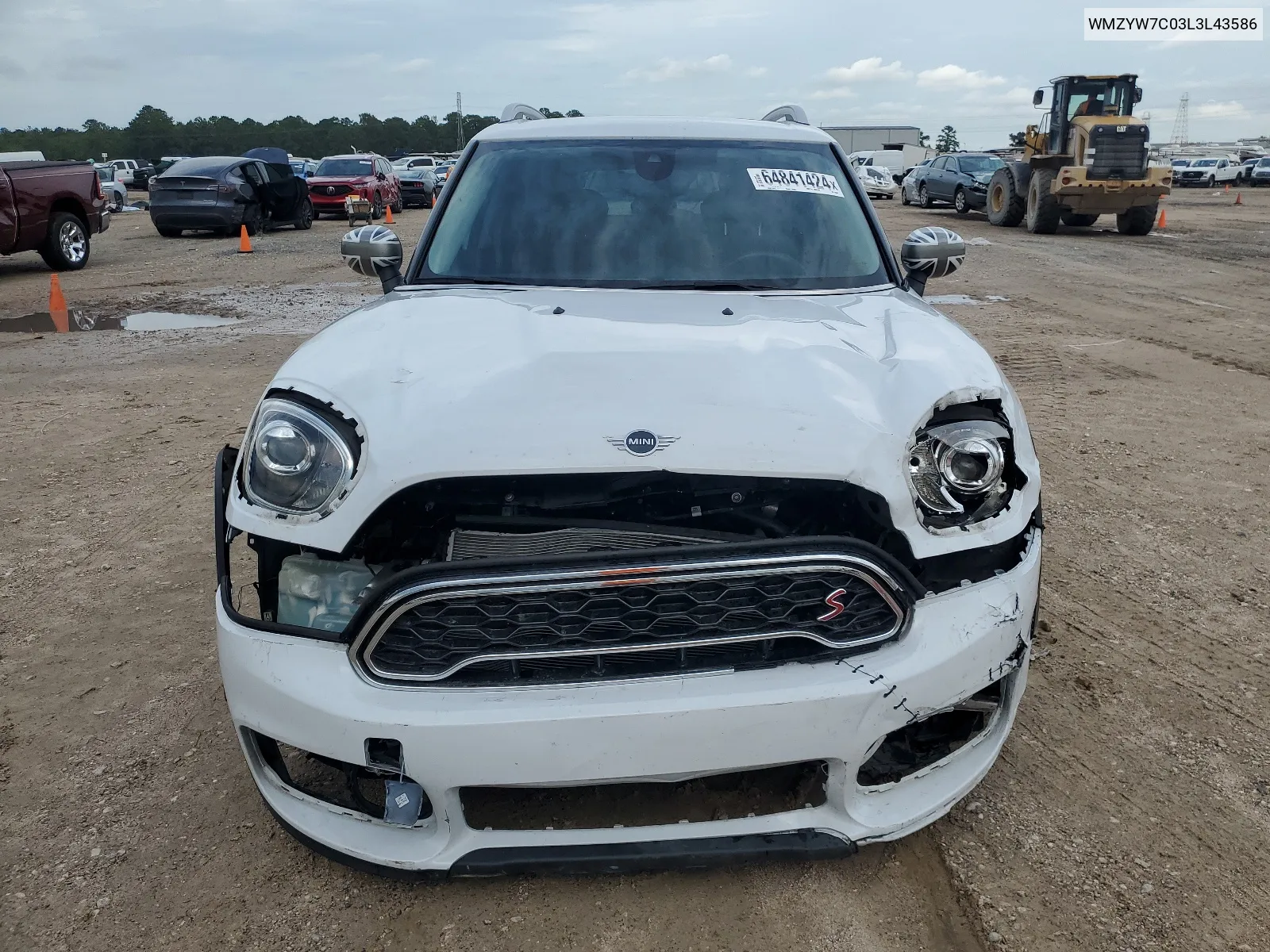 2020 Mini Cooper S Countryman VIN: WMZYW7C03L3L43586 Lot: 64841424