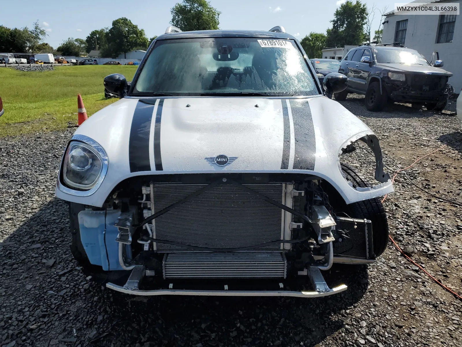 2020 Mini Cooper S Countryman All4 VIN: WMZYX1C04L3L66398 Lot: 67891014