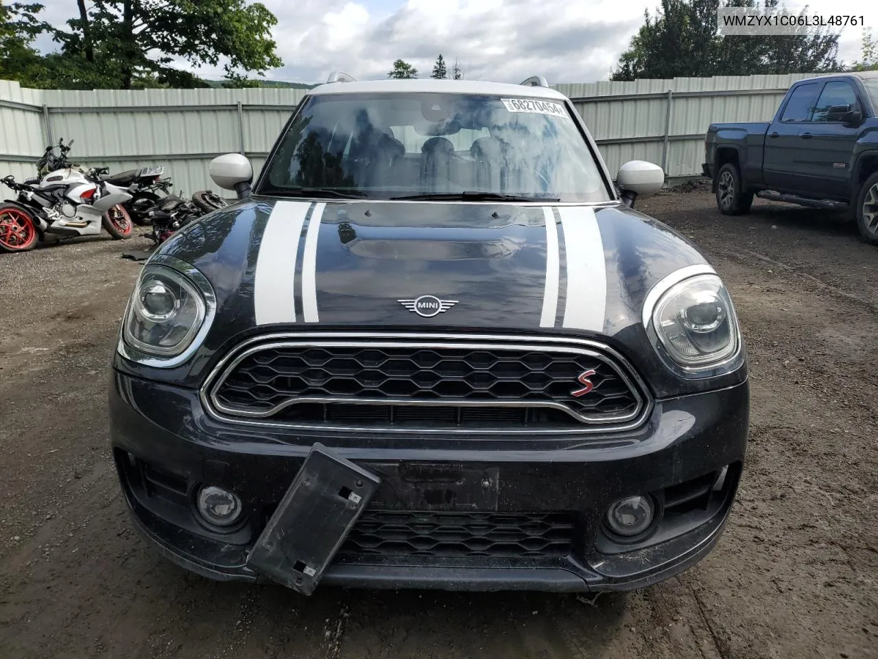 2020 Mini Cooper S Countryman All4 VIN: WMZYX1C06L3L48761 Lot: 68270454