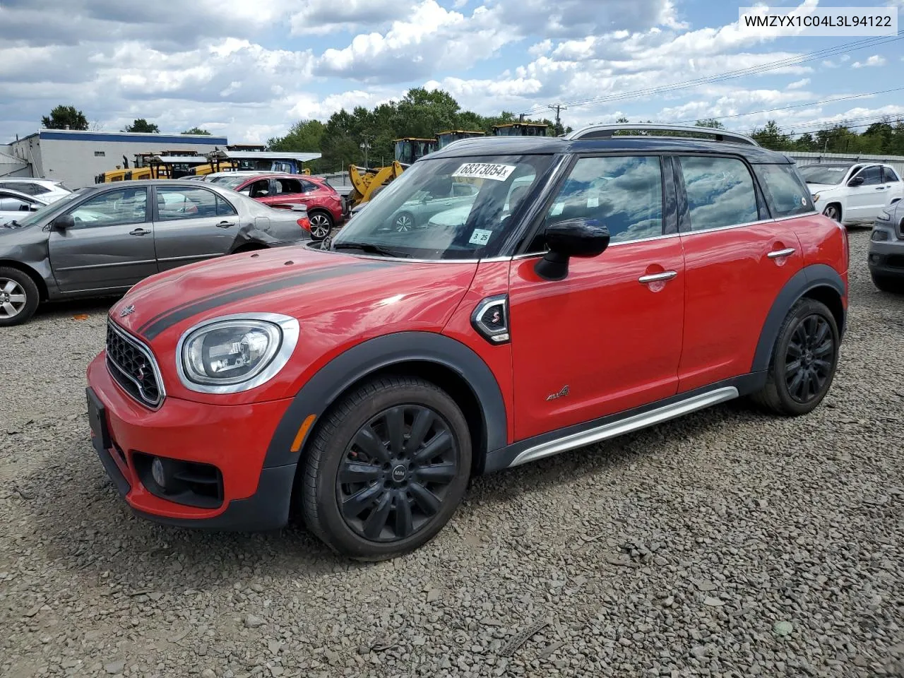 2020 Mini Cooper S Countryman All4 VIN: WMZYX1C04L3L94122 Lot: 68373054