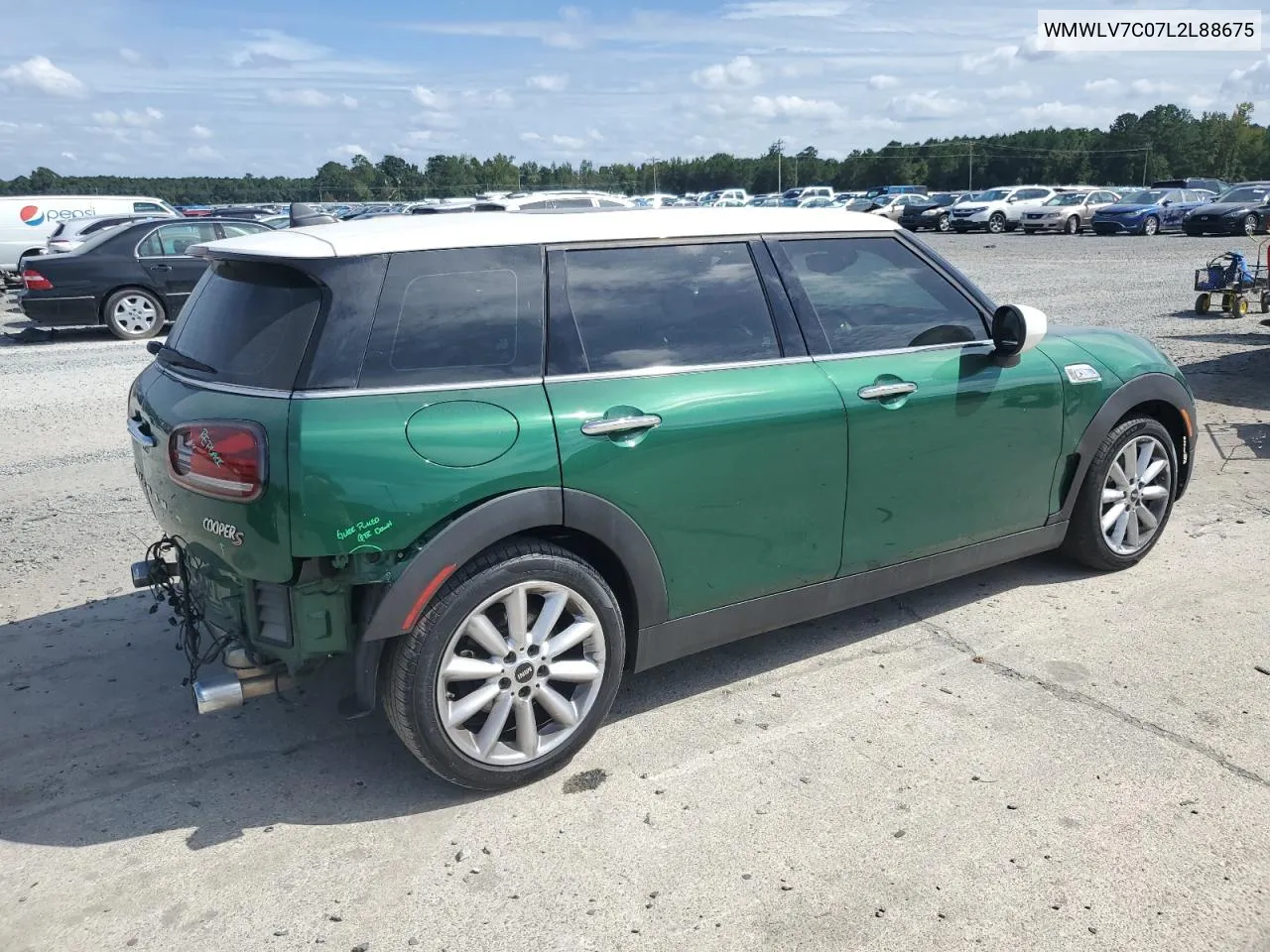 2020 Mini Cooper S Clubman VIN: WMWLV7C07L2L88675 Lot: 68986464