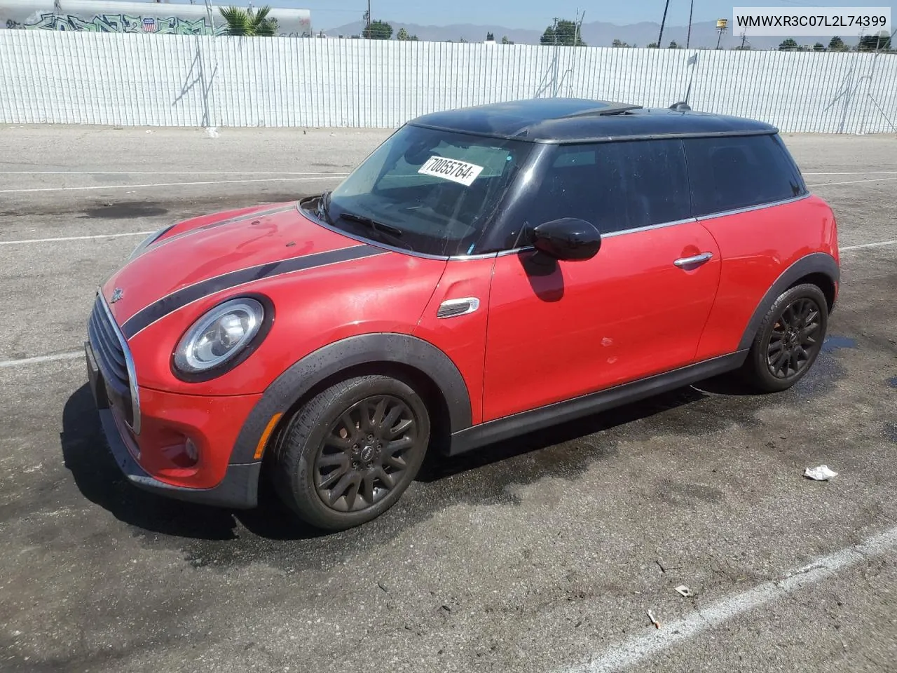 WMWXR3C07L2L74399 2020 Mini Cooper