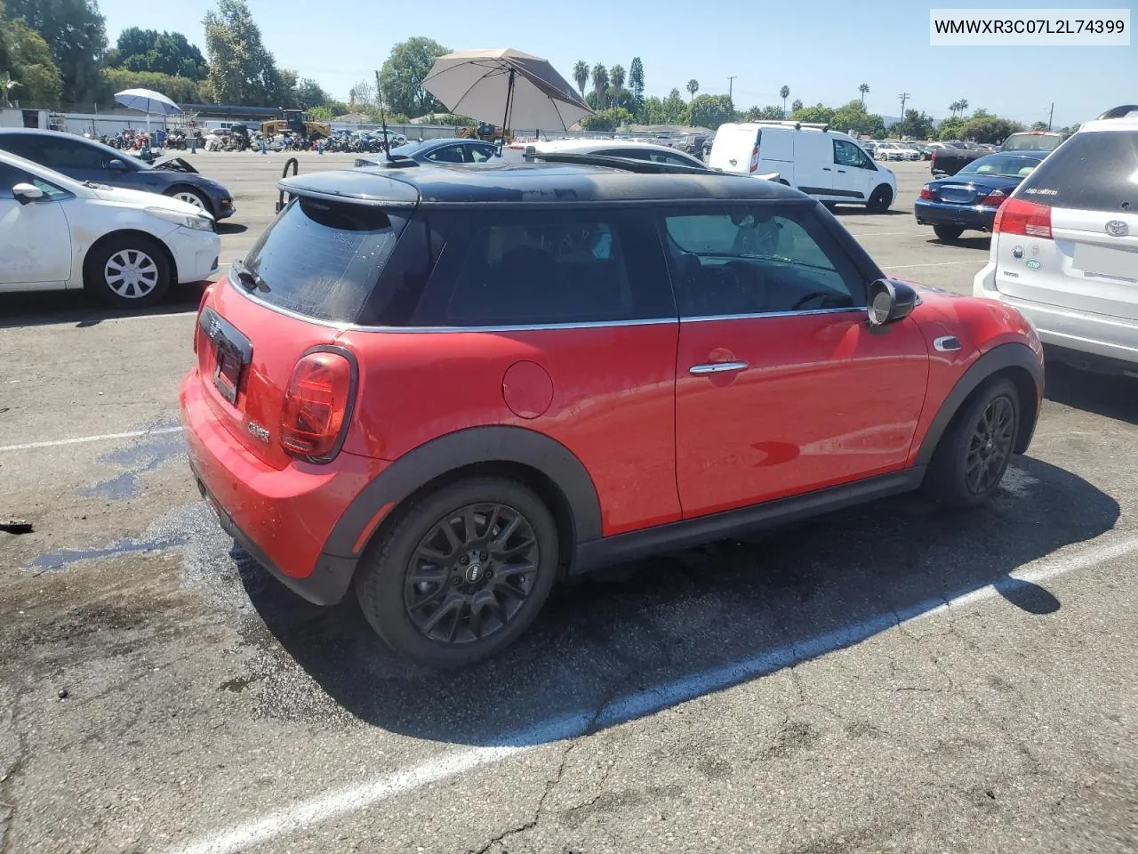 WMWXR3C07L2L74399 2020 Mini Cooper