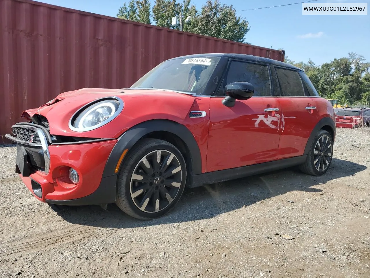 2020 Mini Cooper S VIN: WMWXU9C01L2L82967 Lot: 70816364