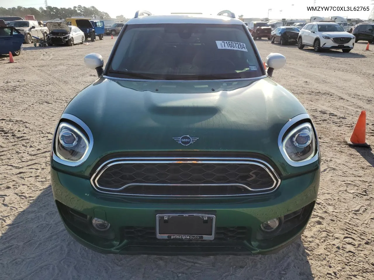 2020 Mini Cooper S Countryman VIN: WMZYW7C0XL3L62765 Lot: 71607284