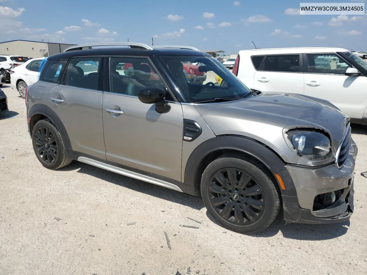 2020 Mini Cooper Countryman VIN: WMZYW3C09L3M24505 Lot: 71921274