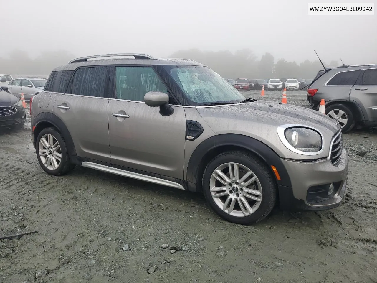 2020 Mini Cooper Countryman VIN: WMZYW3C04L3L09942 Lot: 72109414