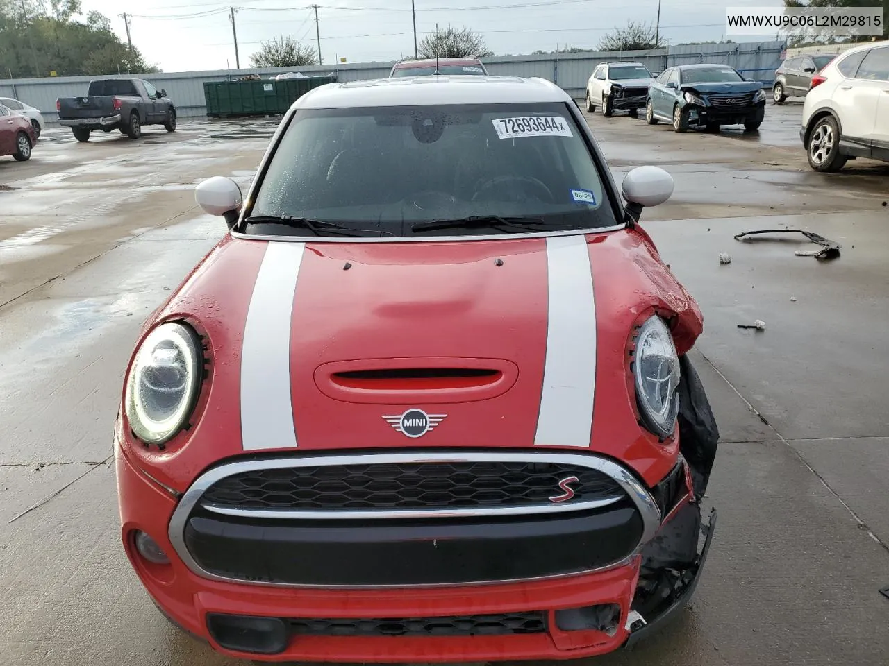 2020 Mini Cooper S VIN: WMWXU9C06L2M29815 Lot: 72693644