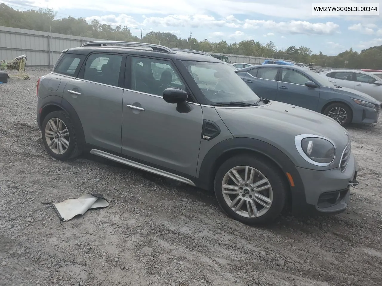 2020 Mini Cooper Countryman VIN: WMZYW3C05L3L00344 Lot: 73370294