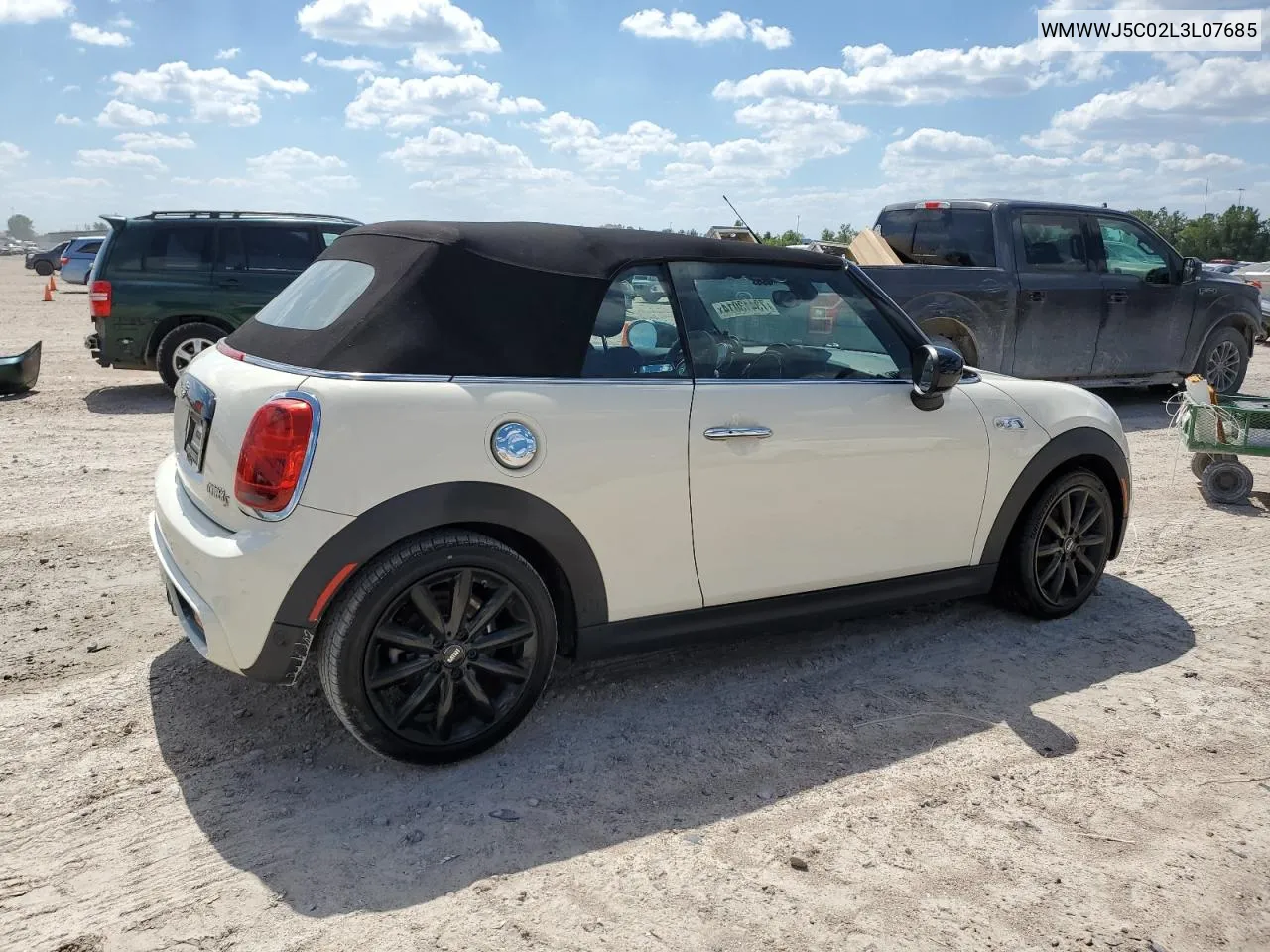 2020 Mini Cooper S VIN: WMWWJ5C02L3L07685 Lot: 73413014