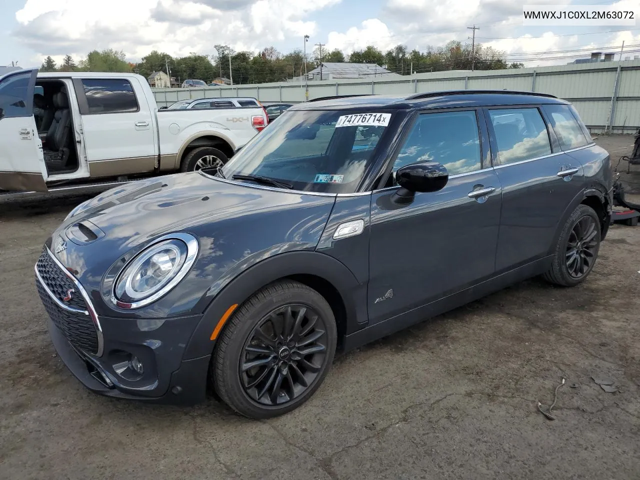 2020 Mini Cooper S Clubman All4 VIN: WMWXJ1C0XL2M63072 Lot: 74776714