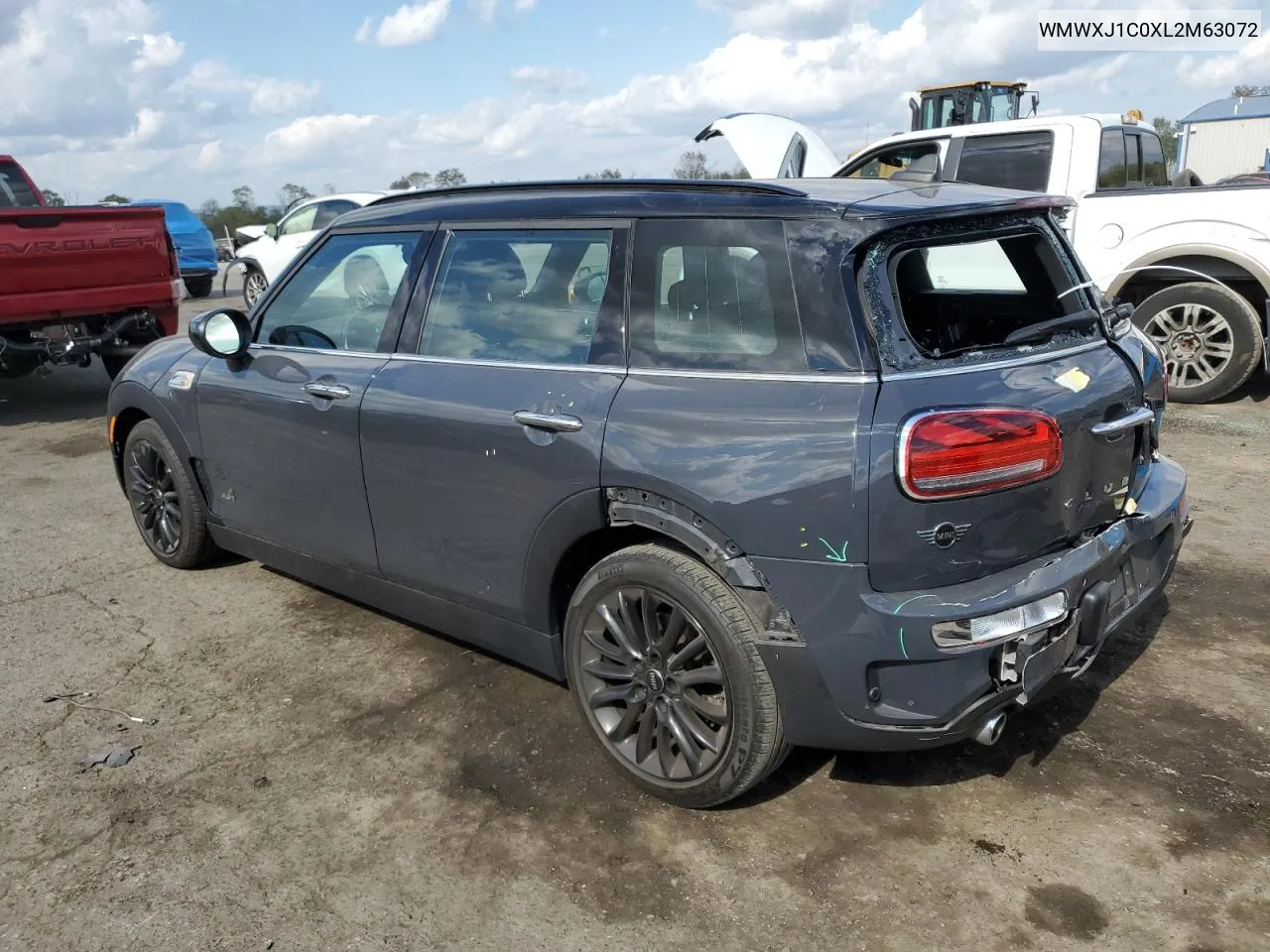 2020 Mini Cooper S Clubman All4 VIN: WMWXJ1C0XL2M63072 Lot: 74776714