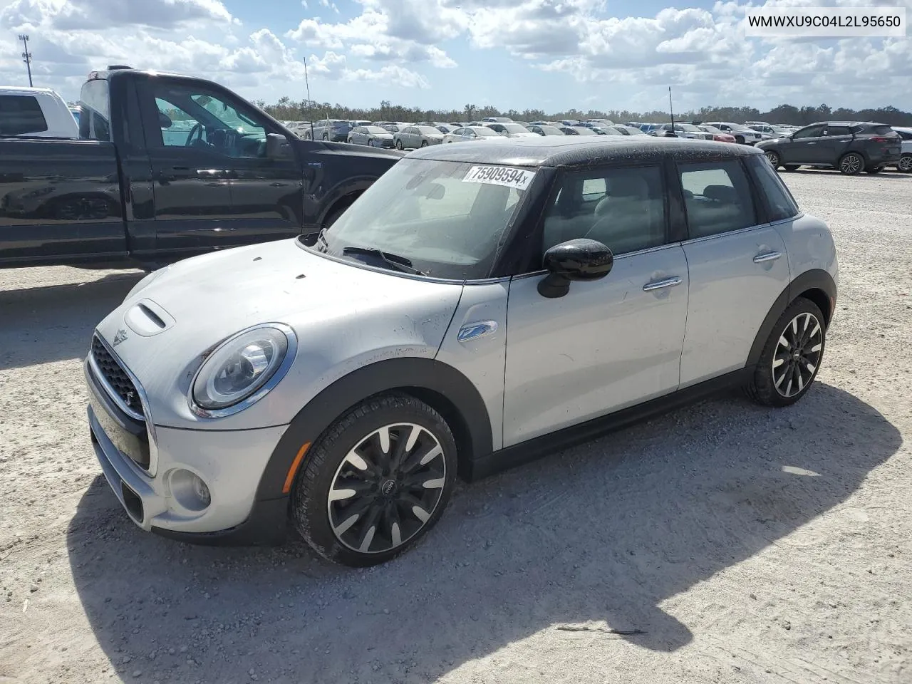 2020 Mini Cooper S VIN: WMWXU9C04L2L95650 Lot: 75909594