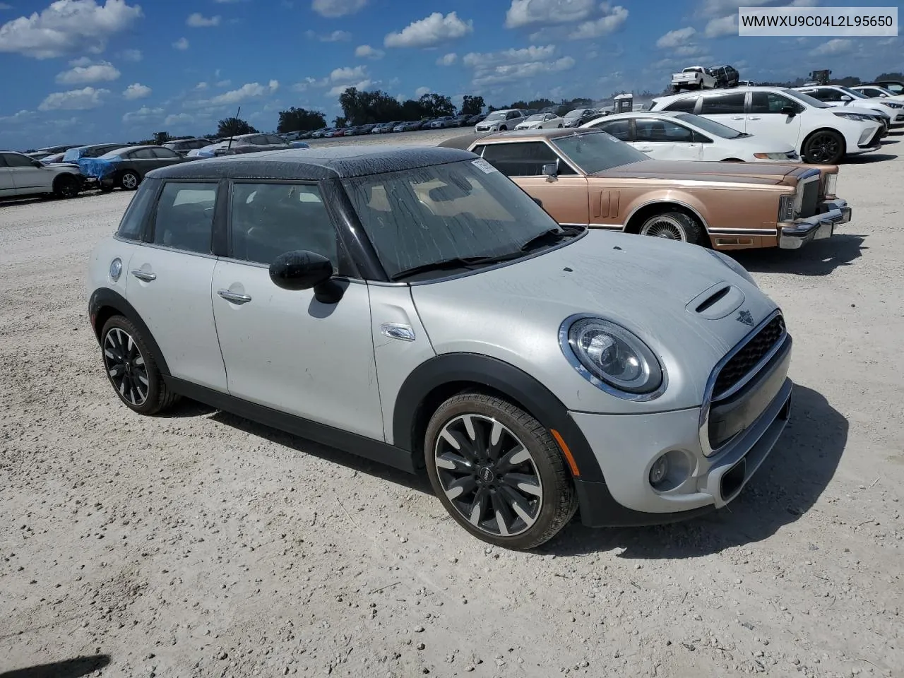 2020 Mini Cooper S VIN: WMWXU9C04L2L95650 Lot: 75909594