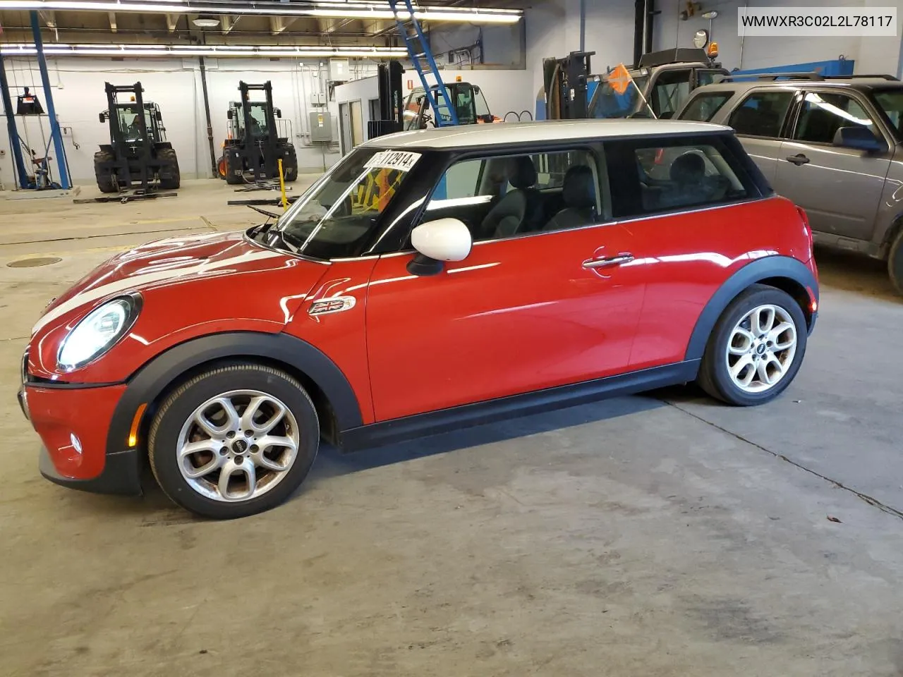 2020 Mini Cooper VIN: WMWXR3C02L2L78117 Lot: 76112914