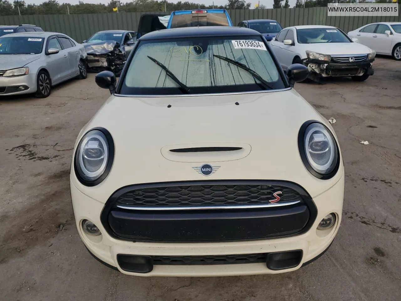 2020 Mini Cooper S VIN: WMWXR5C04L2M18015 Lot: 76193634