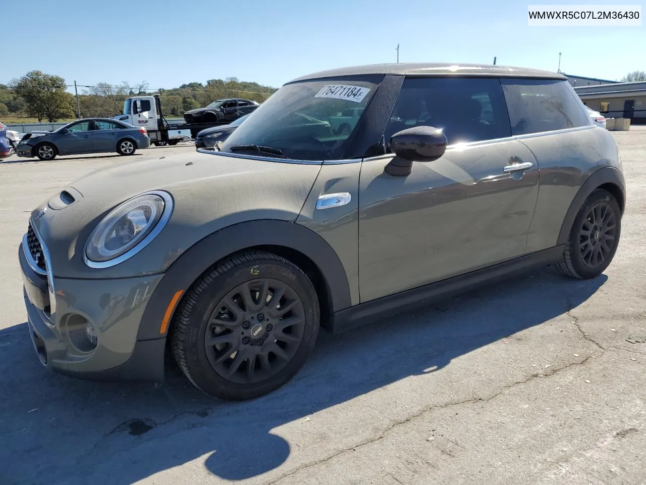 2020 Mini Cooper S VIN: WMWXR5C07L2M36430 Lot: 76471184