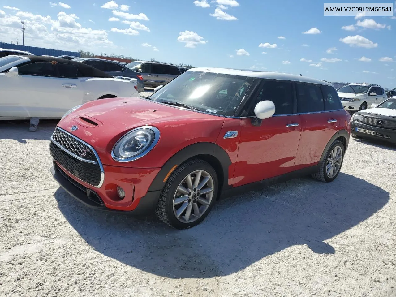 2020 Mini Cooper S Clubman VIN: WMWLV7C09L2M56541 Lot: 77238444