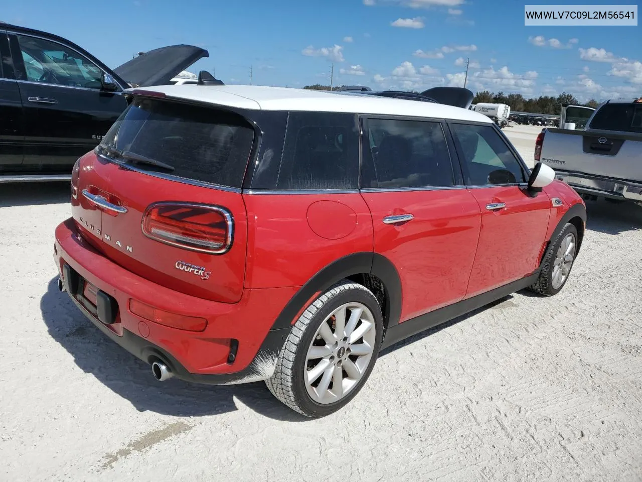 2020 Mini Cooper S Clubman VIN: WMWLV7C09L2M56541 Lot: 77238444