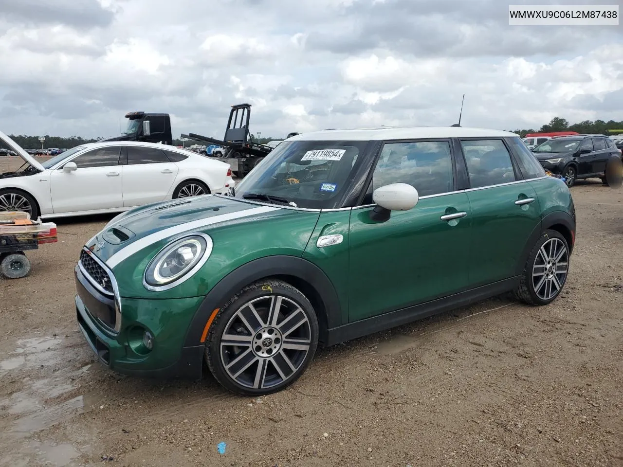 2020 Mini Cooper S VIN: WMWXU9C06L2M87438 Lot: 79119854