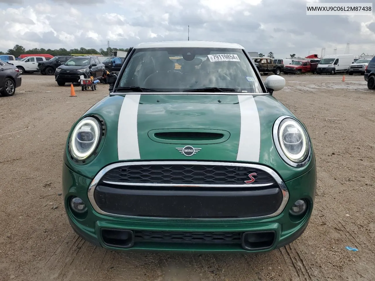 2020 Mini Cooper S VIN: WMWXU9C06L2M87438 Lot: 79119854