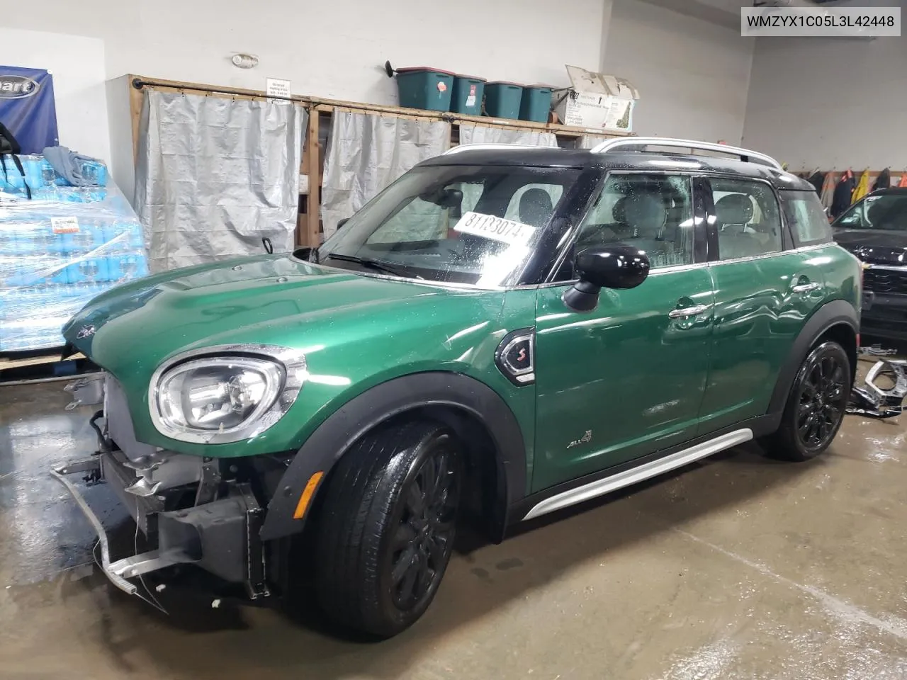 2020 Mini Cooper S Countryman All4 VIN: WMZYX1C05L3L42448 Lot: 81133074