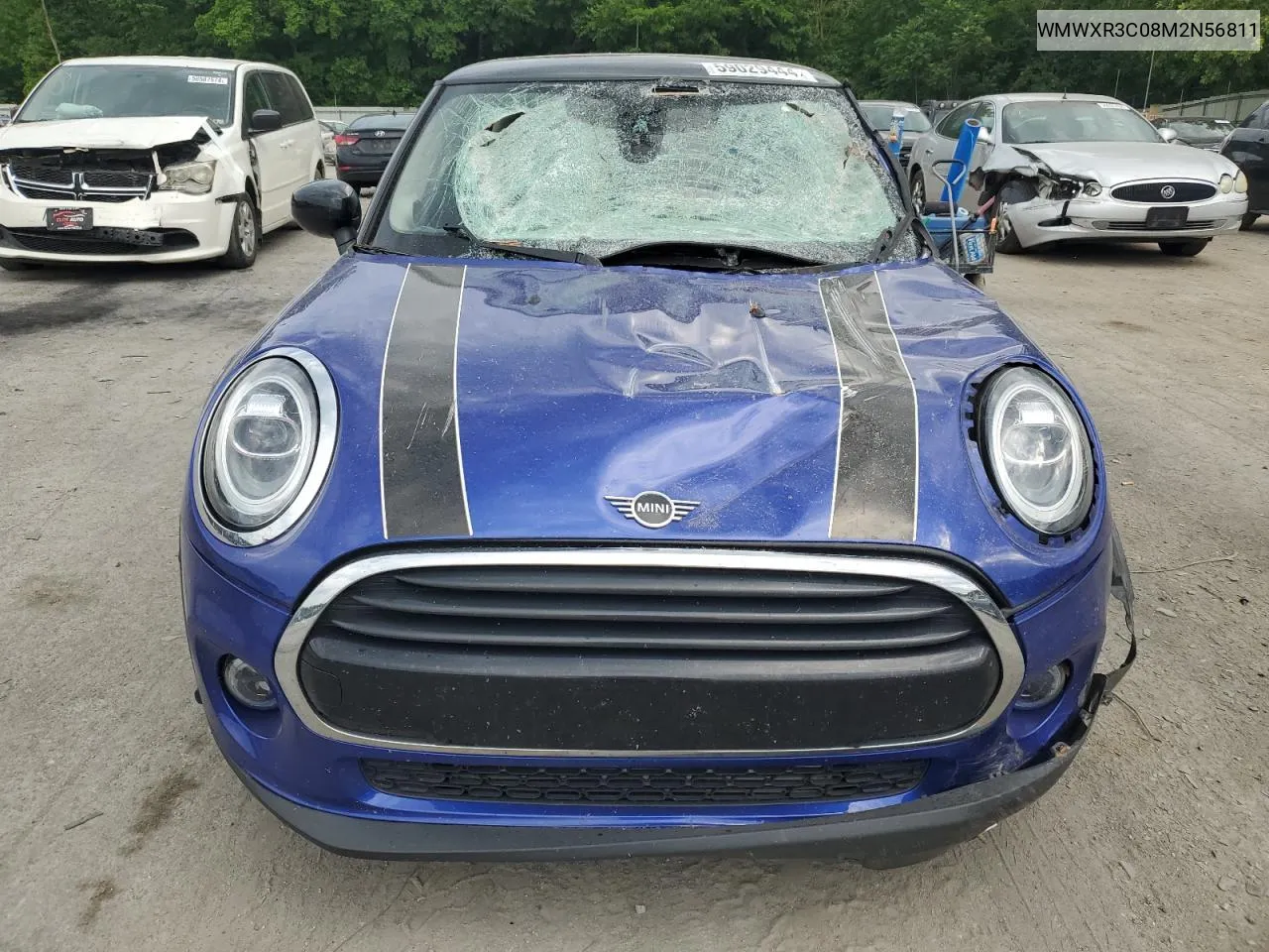 2021 Mini Cooper VIN: WMWXR3C08M2N56811 Lot: 59029444