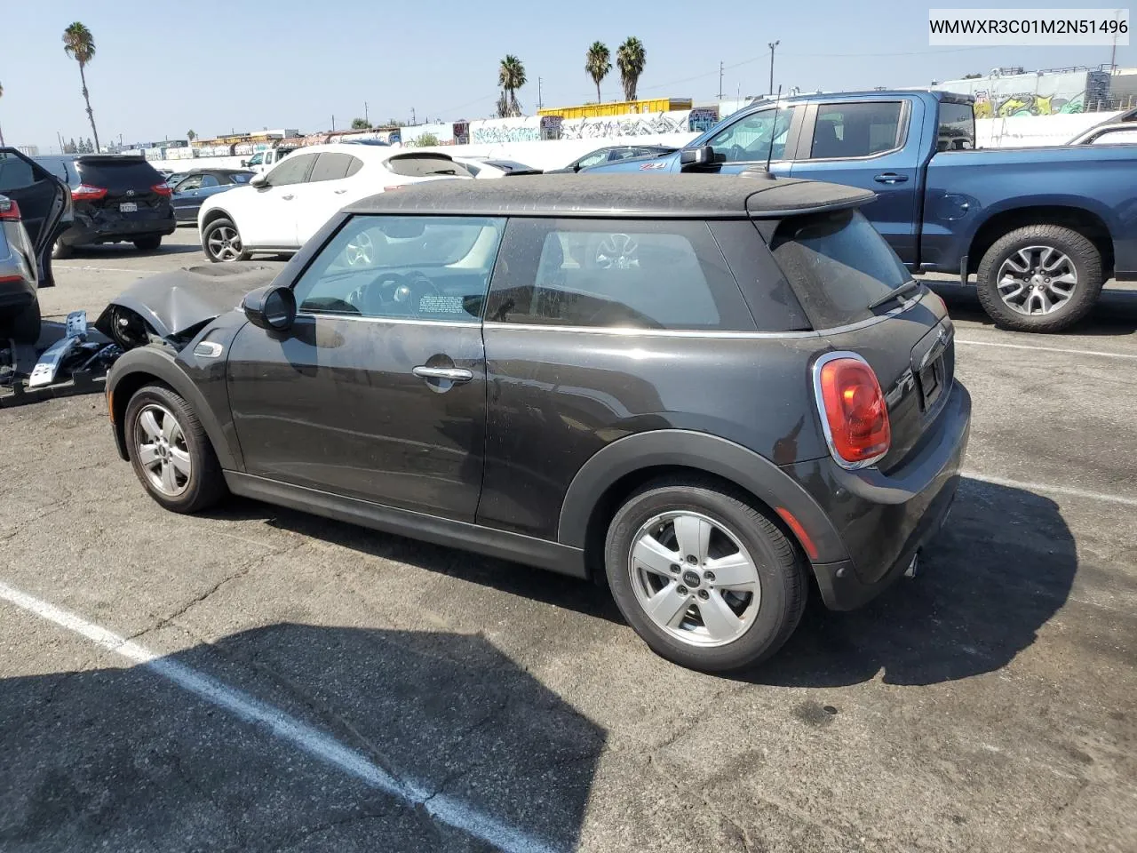 2021 Mini Cooper VIN: WMWXR3C01M2N51496 Lot: 68273274