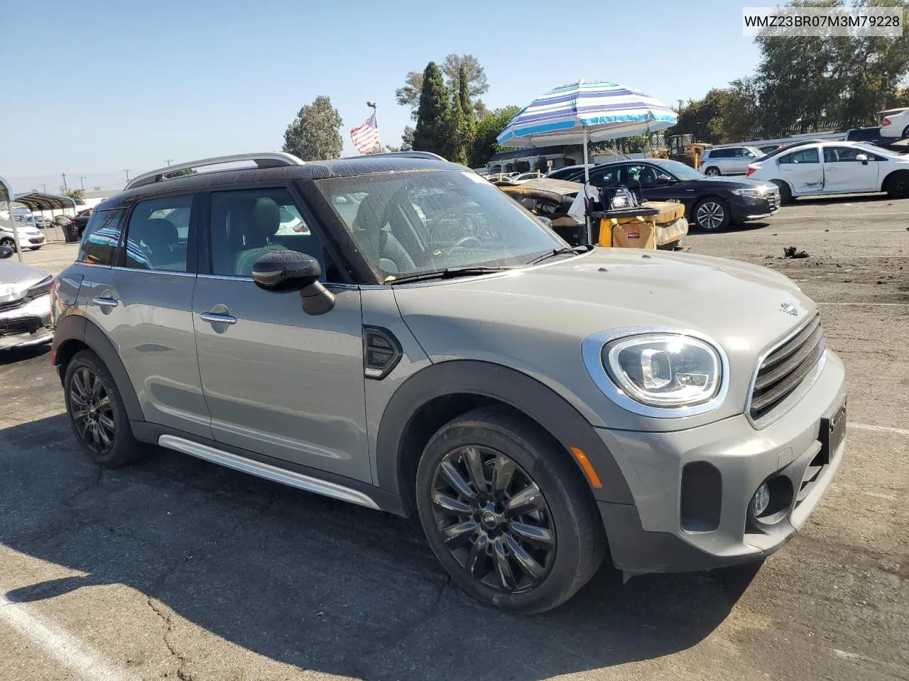 2021 Mini Cooper Countryman VIN: WMZ23BR07M3M79228 Lot: 72582534