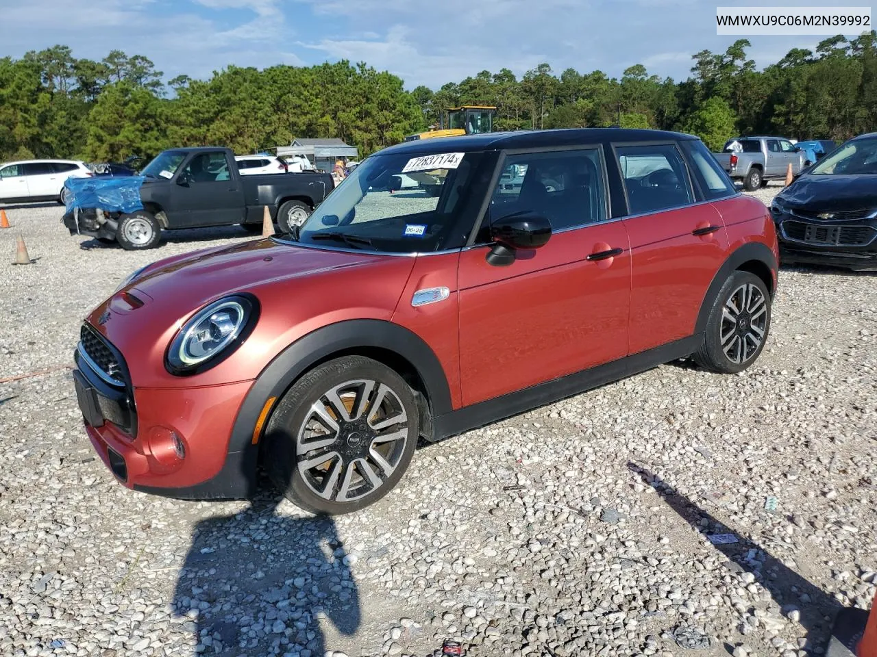 2021 Mini Cooper S VIN: WMWXU9C06M2N39992 Lot: 72837174