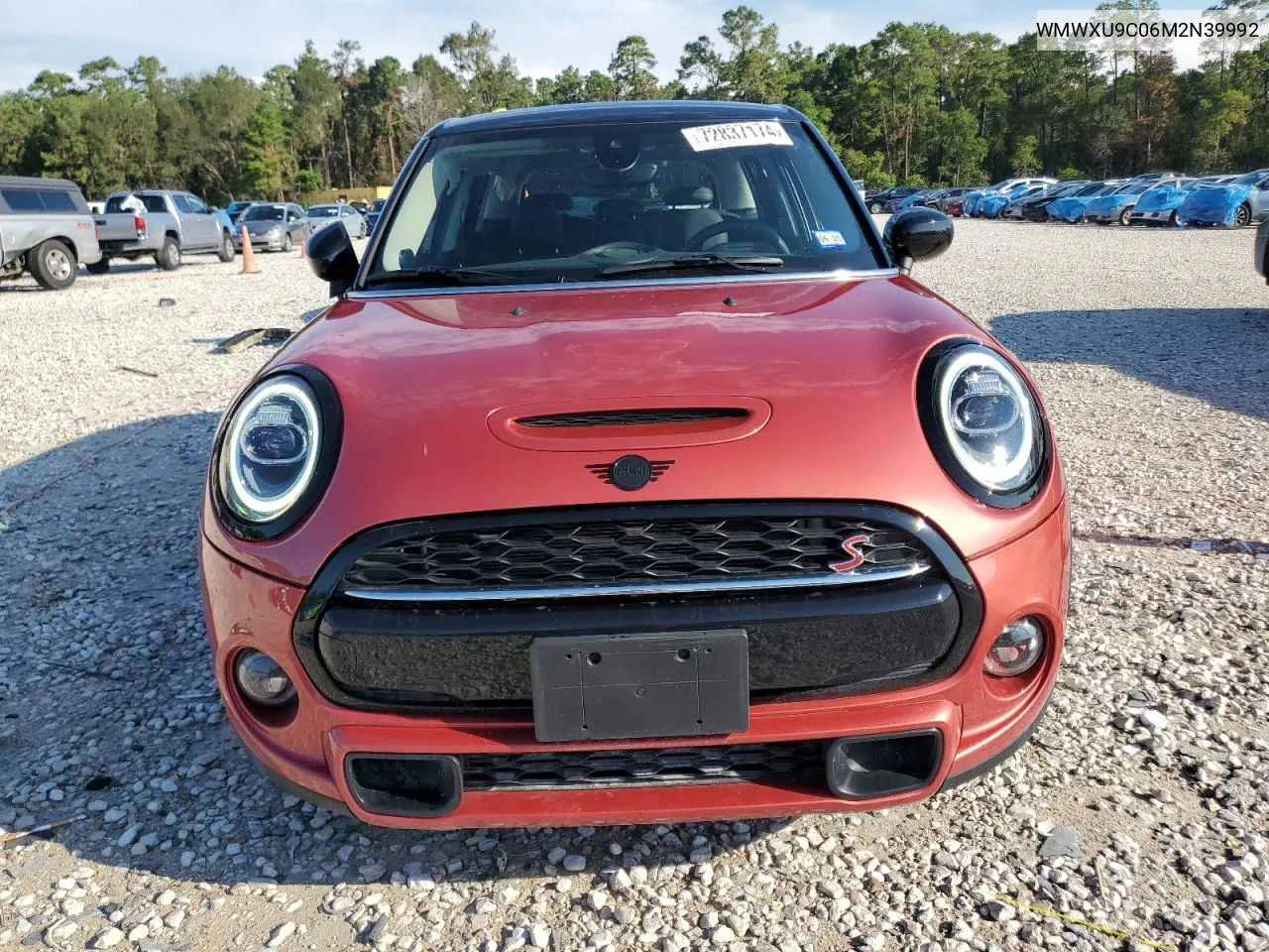 2021 Mini Cooper S VIN: WMWXU9C06M2N39992 Lot: 72837174