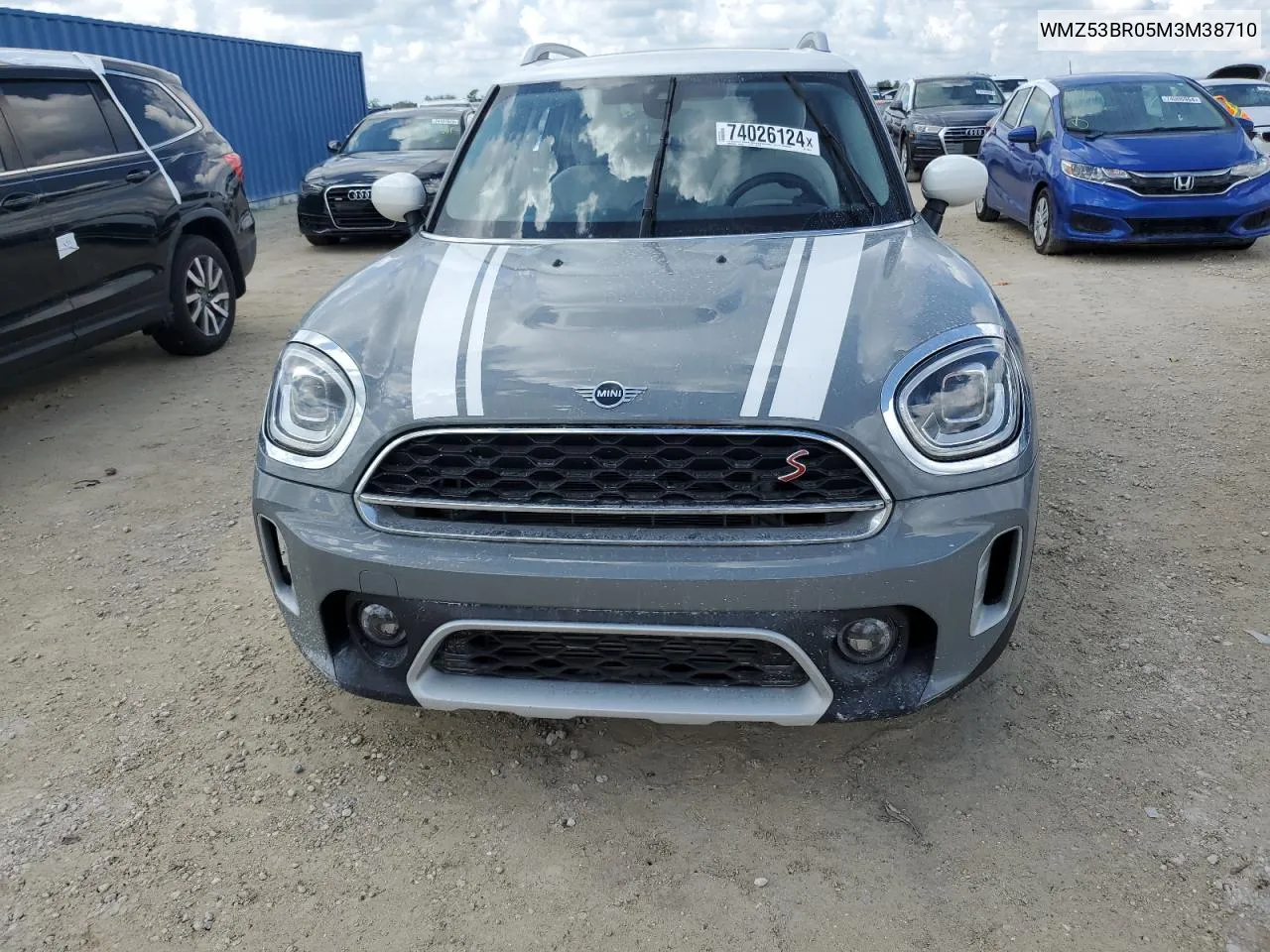 2021 Mini Cooper S Countryman VIN: WMZ53BR05M3M38710 Lot: 74026124