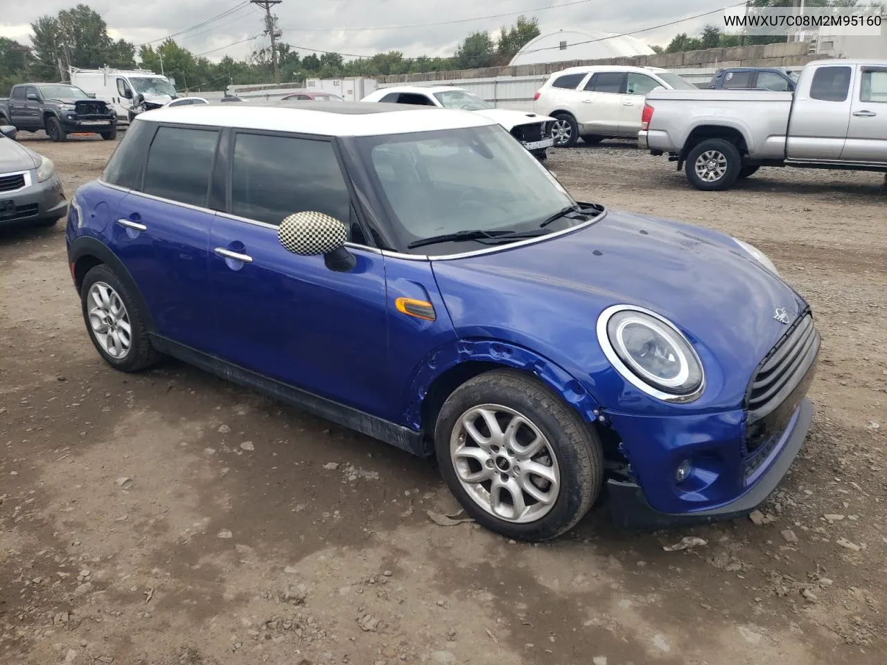 2021 Mini Cooper VIN: WMWXU7C08M2M95160 Lot: 74030274