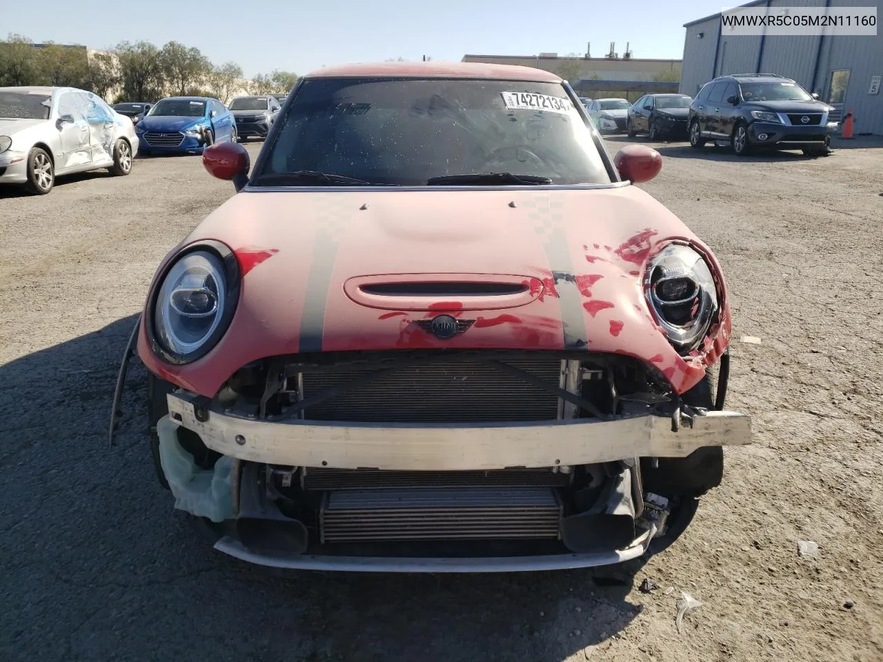 2021 Mini Cooper S VIN: WMWXR5C05M2N11160 Lot: 74272134