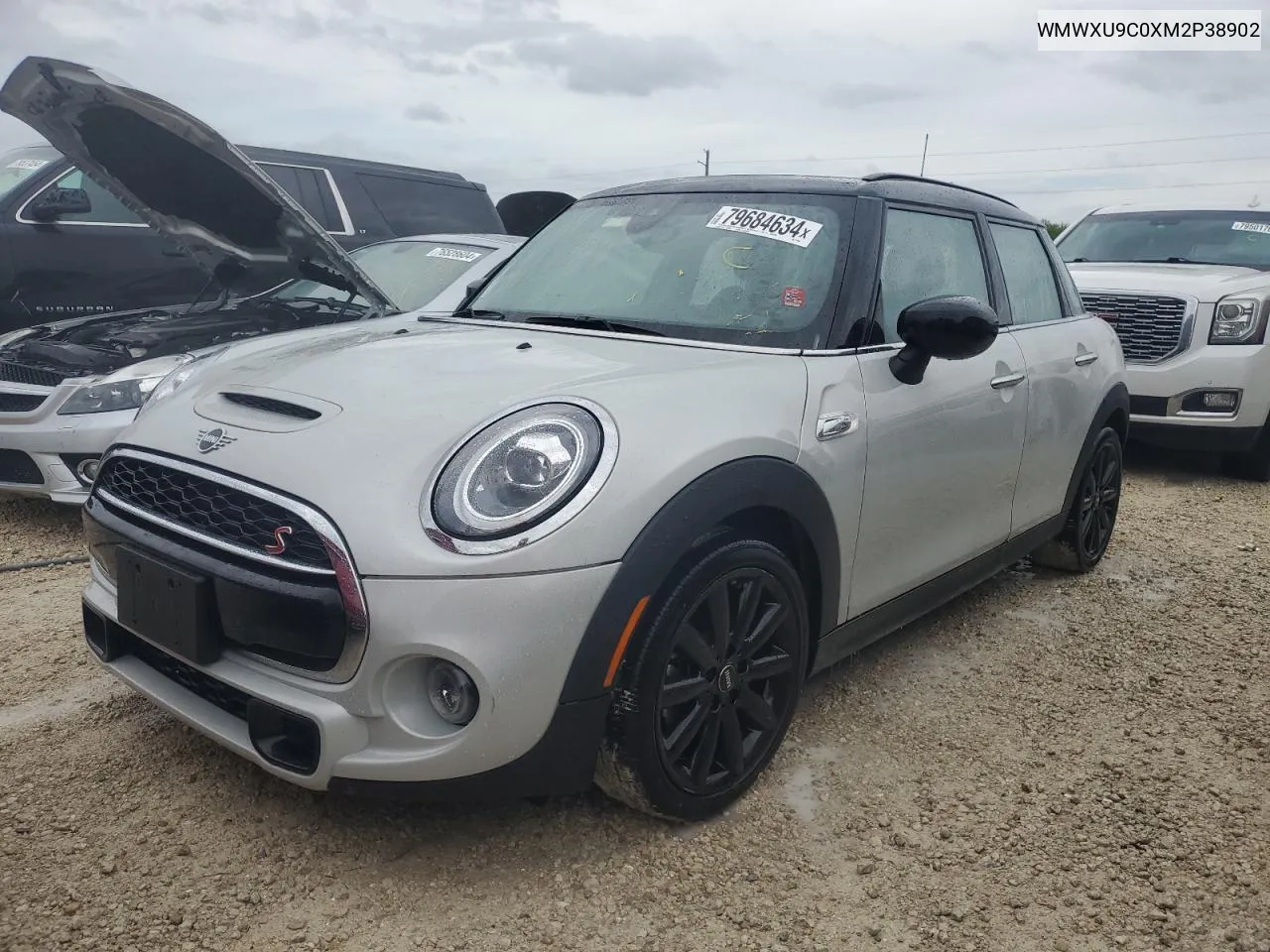 2021 Mini Cooper S VIN: WMWXU9C0XM2P38902 Lot: 79684634