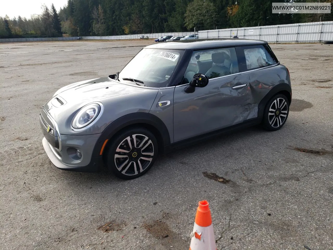 2021 Mini Cooper Se VIN: WMWXP3C01M2N89221 Lot: 79706014