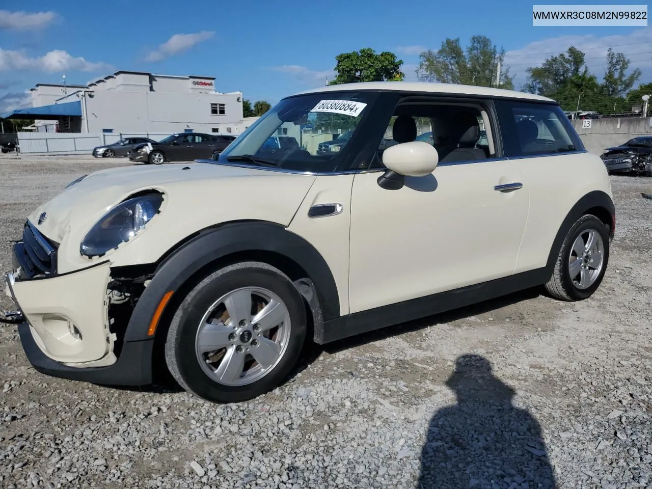 2021 Mini Cooper VIN: WMWXR3C08M2N99822 Lot: 80380884